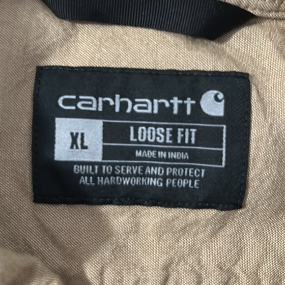 Carhartt Khaki Short Sleeved Shirt - Picture 4 of 6